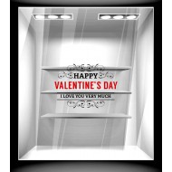 Αυτοκόλλητο βιτρίνας - Αγίος Βαλεντίνος 70